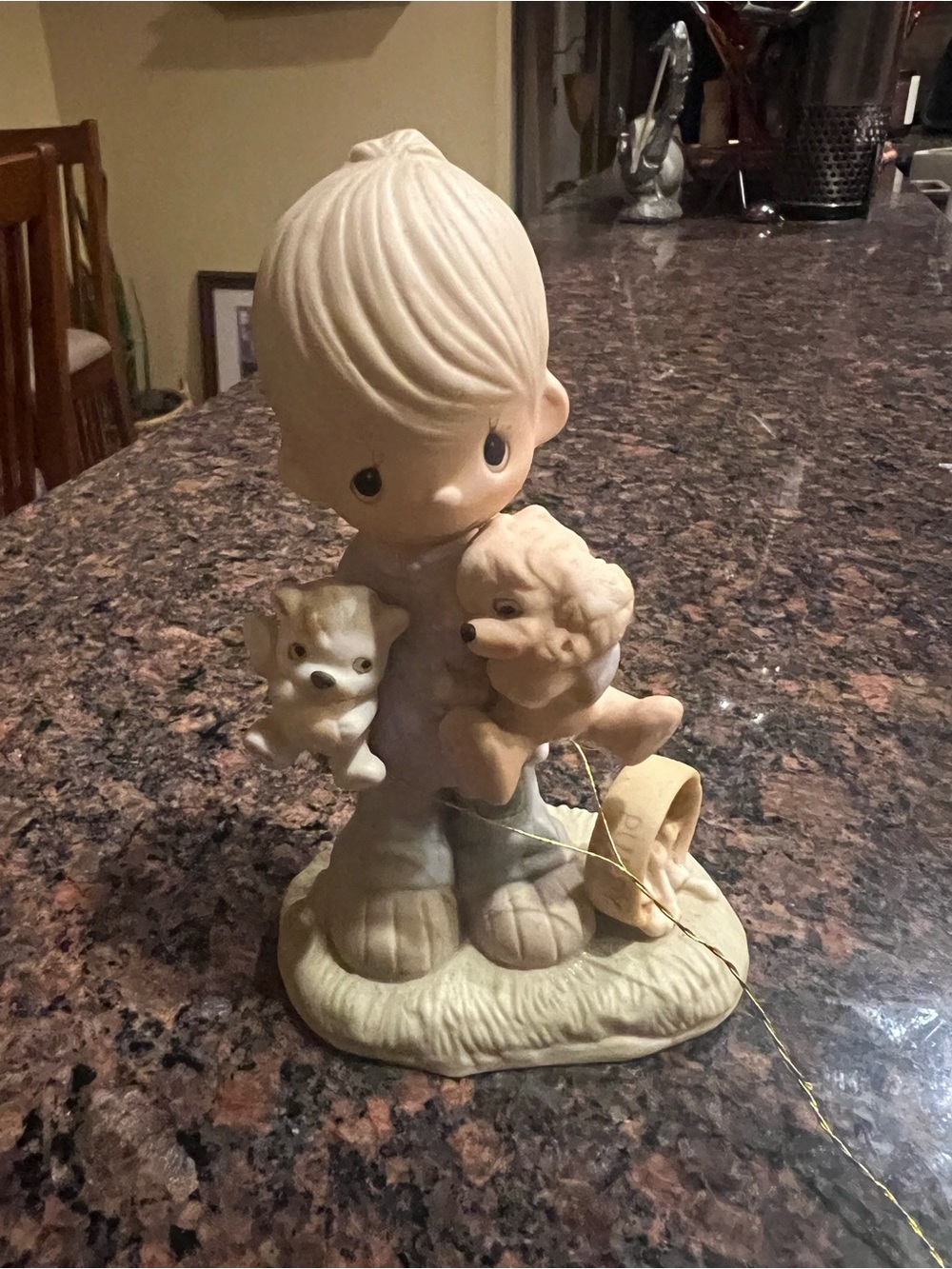 Precious Moments Blessed are the Peace Keepers, vintage from 1976